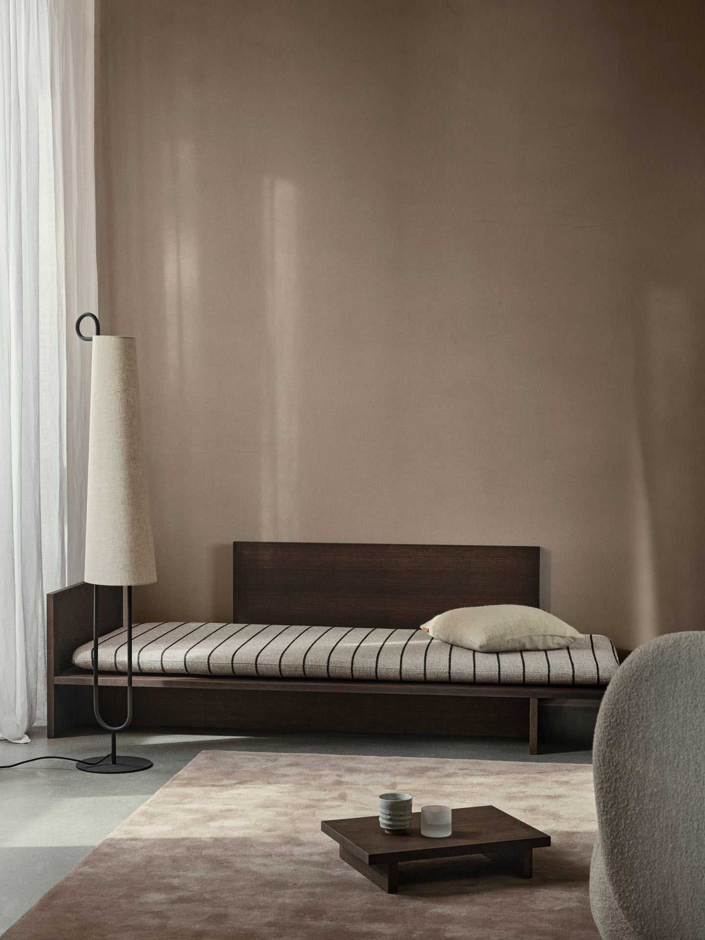 Ancora gulvlampe - sort/naturlig - Image 3