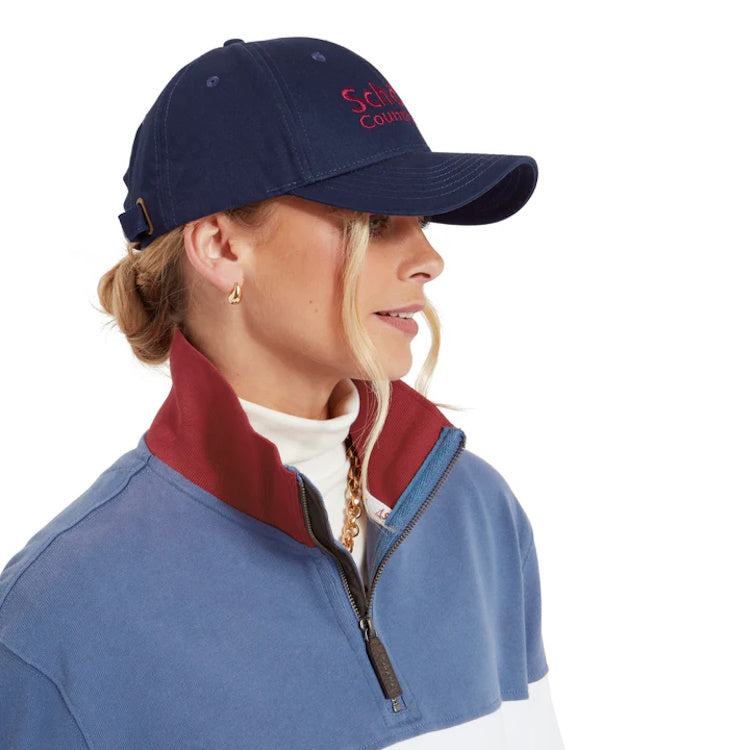 Schoffel Heritage Trucker Cap - Navy - Image 3