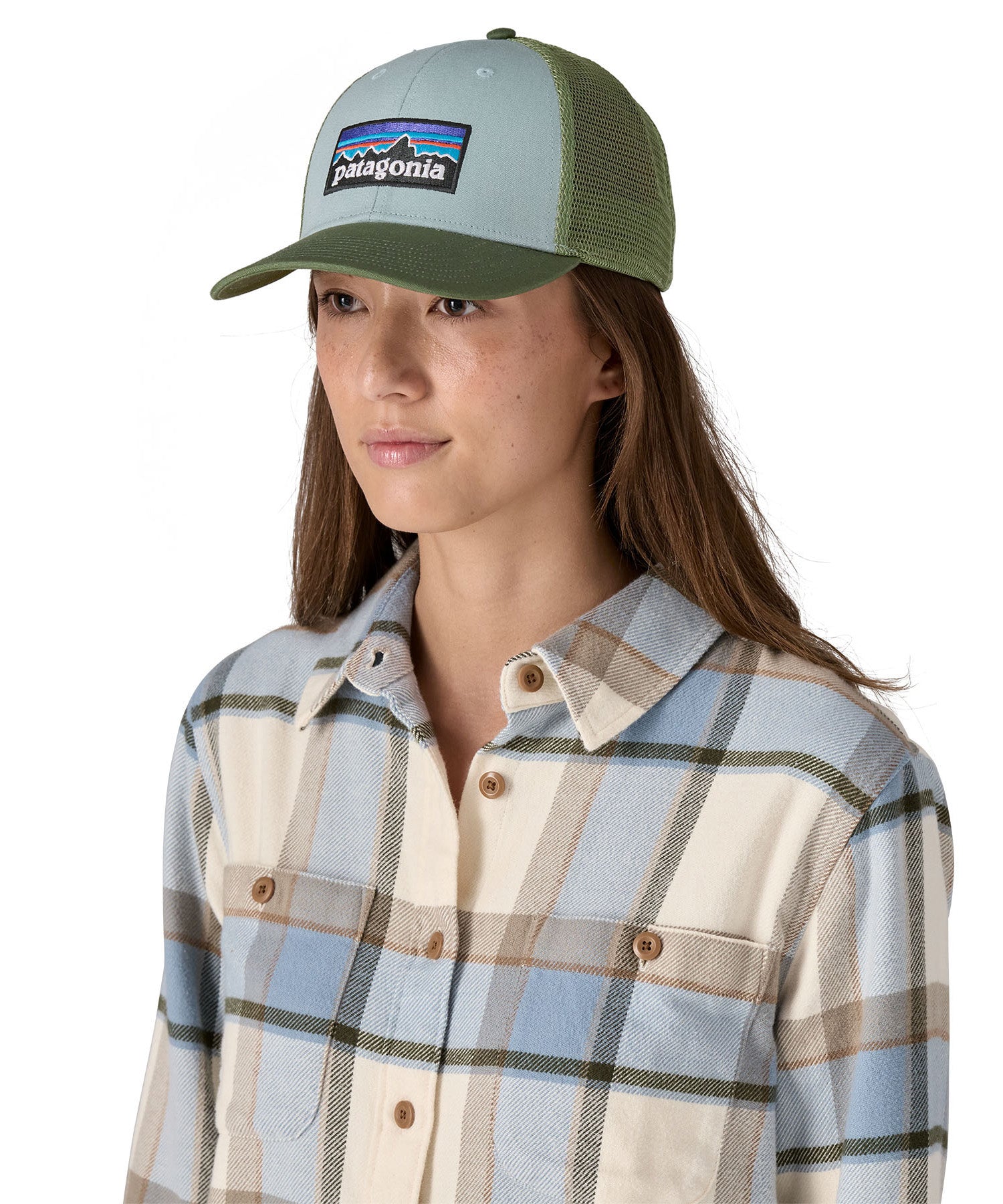 Patagonia Voksen P -6 LOPRO Trucker Hat - Termisk blå - Image 2
