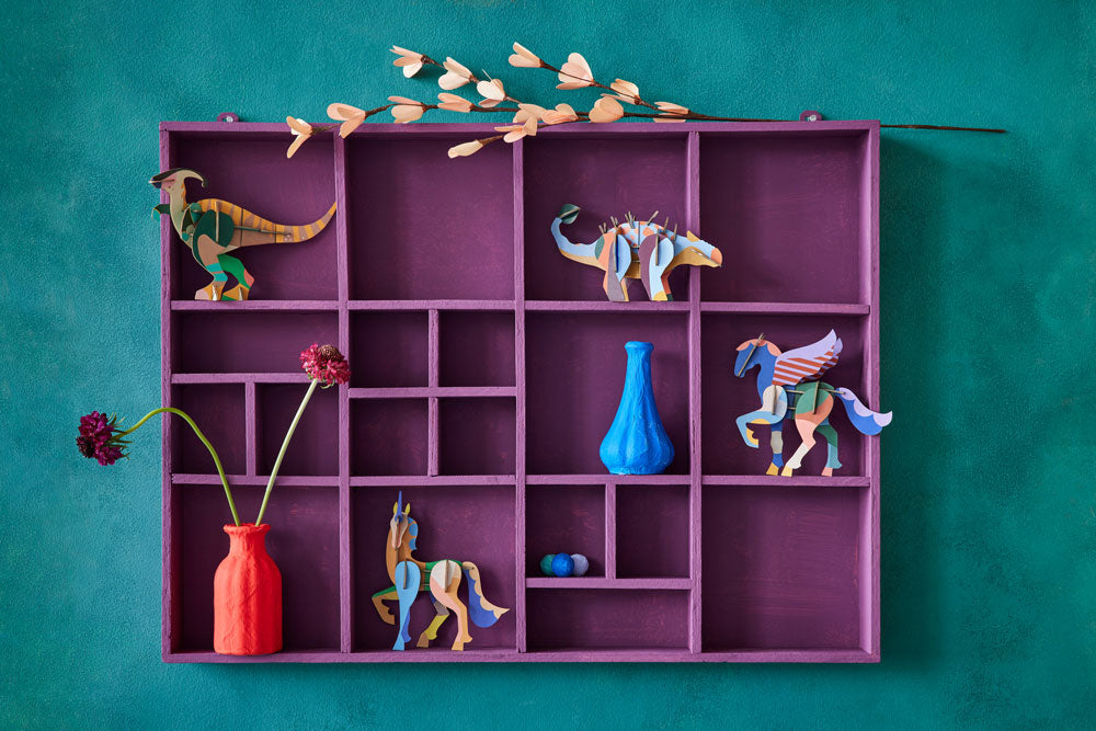 Studio tag mytiske figurer - lille parasaul dino - Image 3