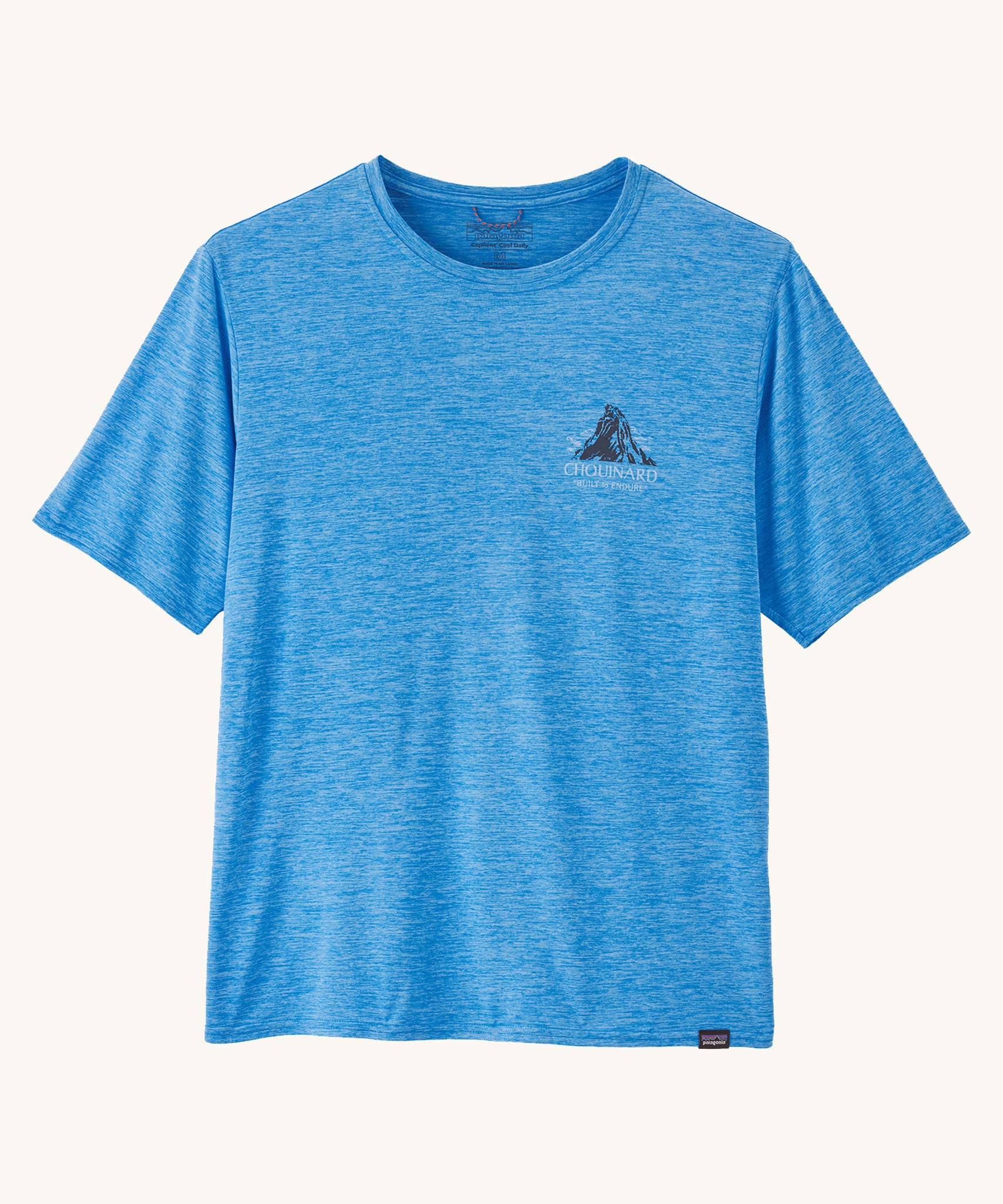 Patagonia herre Capilene Cool Daily Graphic Shirt - Lands / fartøj Blå - Image 3