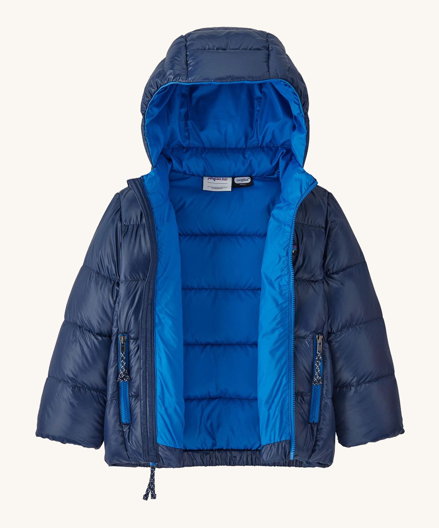 Patagonia Baby Hi-Loft Down Sweater Hoody Redtail Rust - Image 2