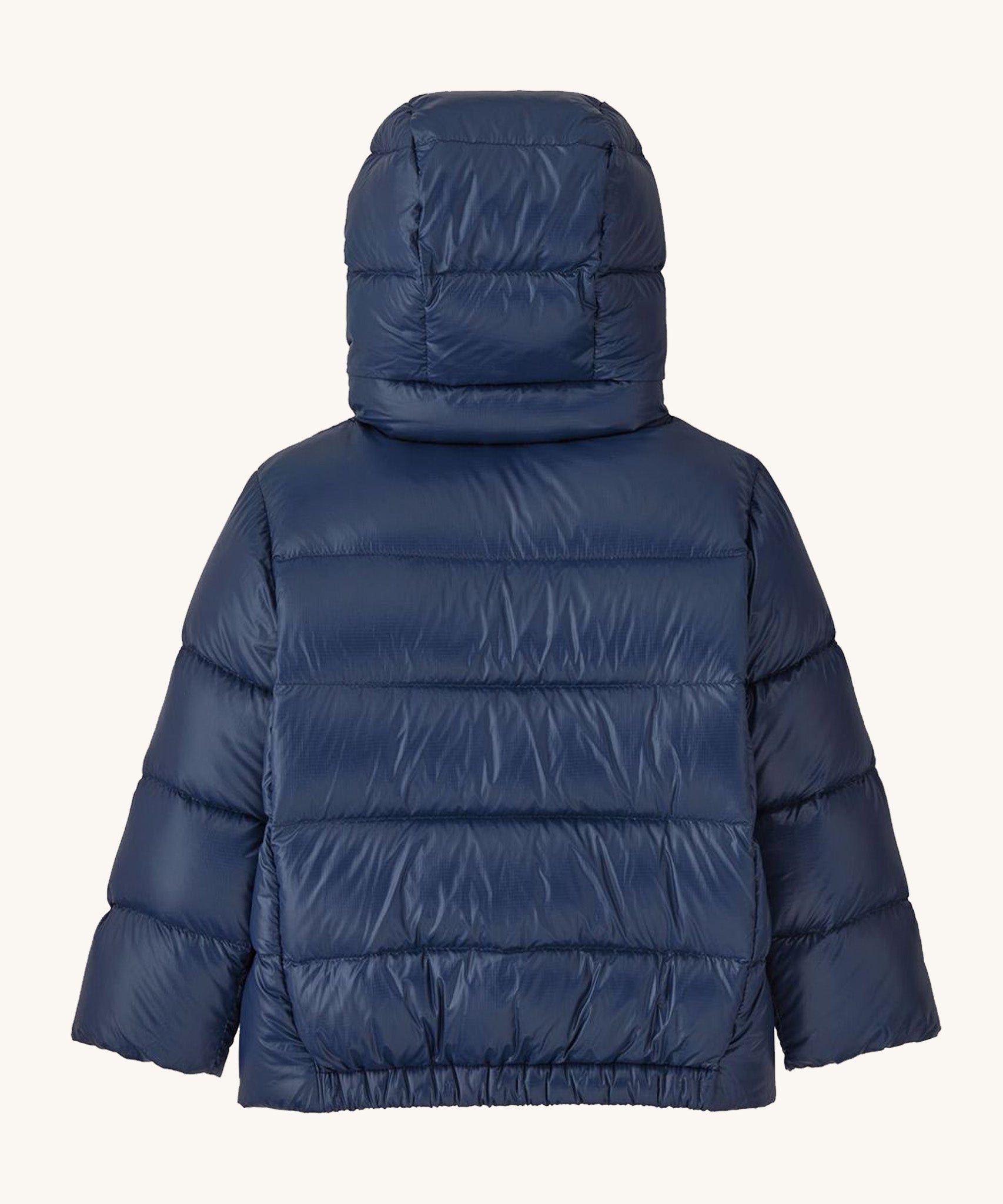 Patagonia Baby Hi-Loft Down Sweater Hoody Redtail Rust - Image 3