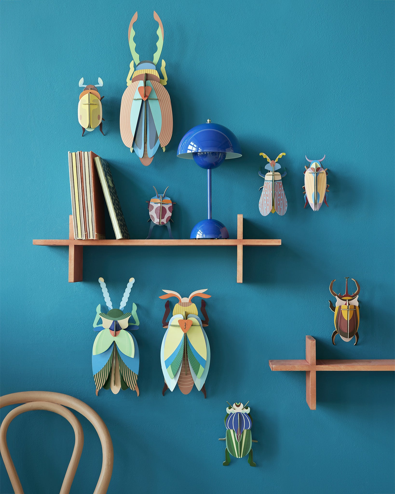 Studio Tag Lunar Jewel Beetle Cardboard Model - Image 2