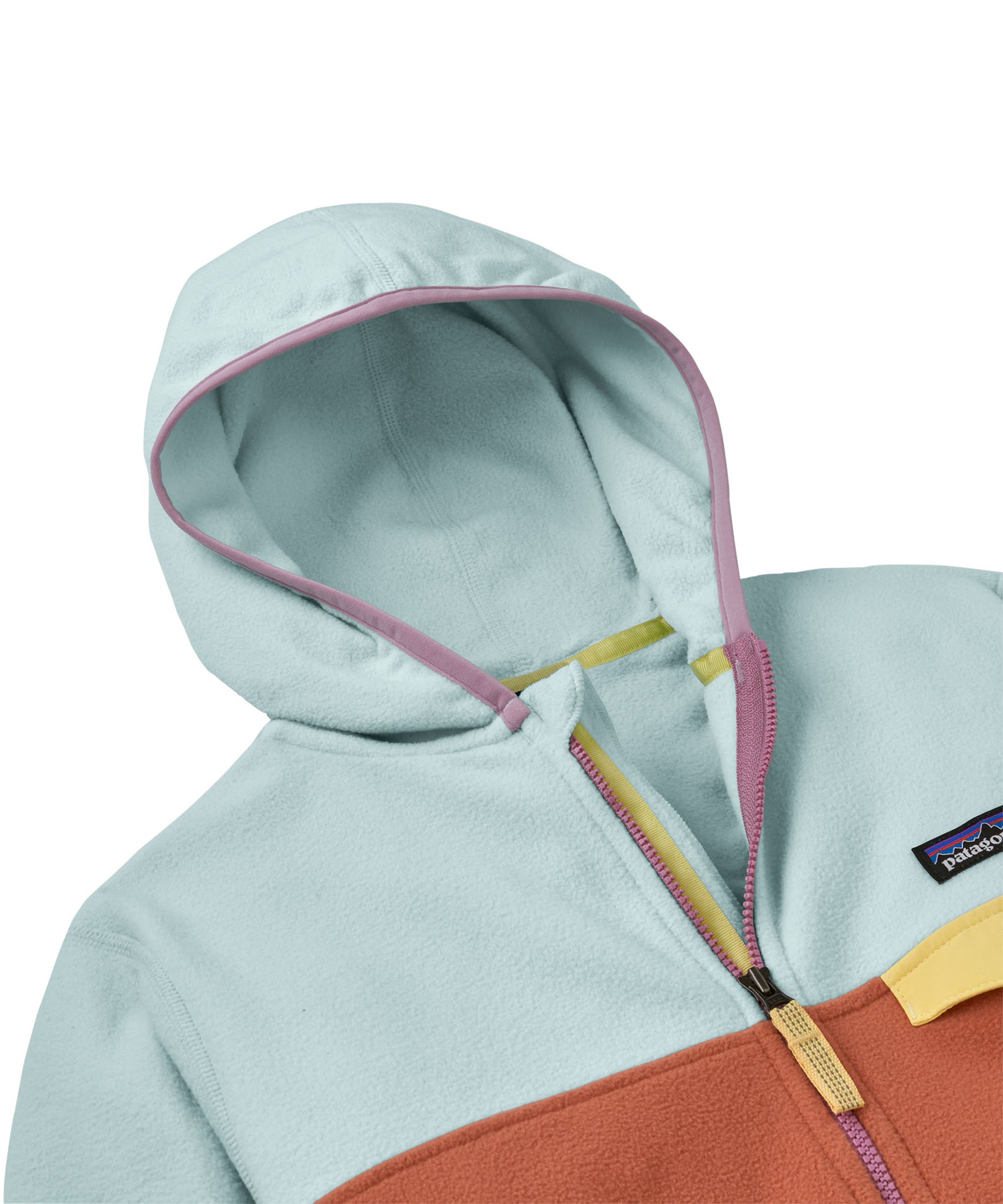 Patagonia Kids Micro D Snap -T Fleece - Rock Melon - Image 2