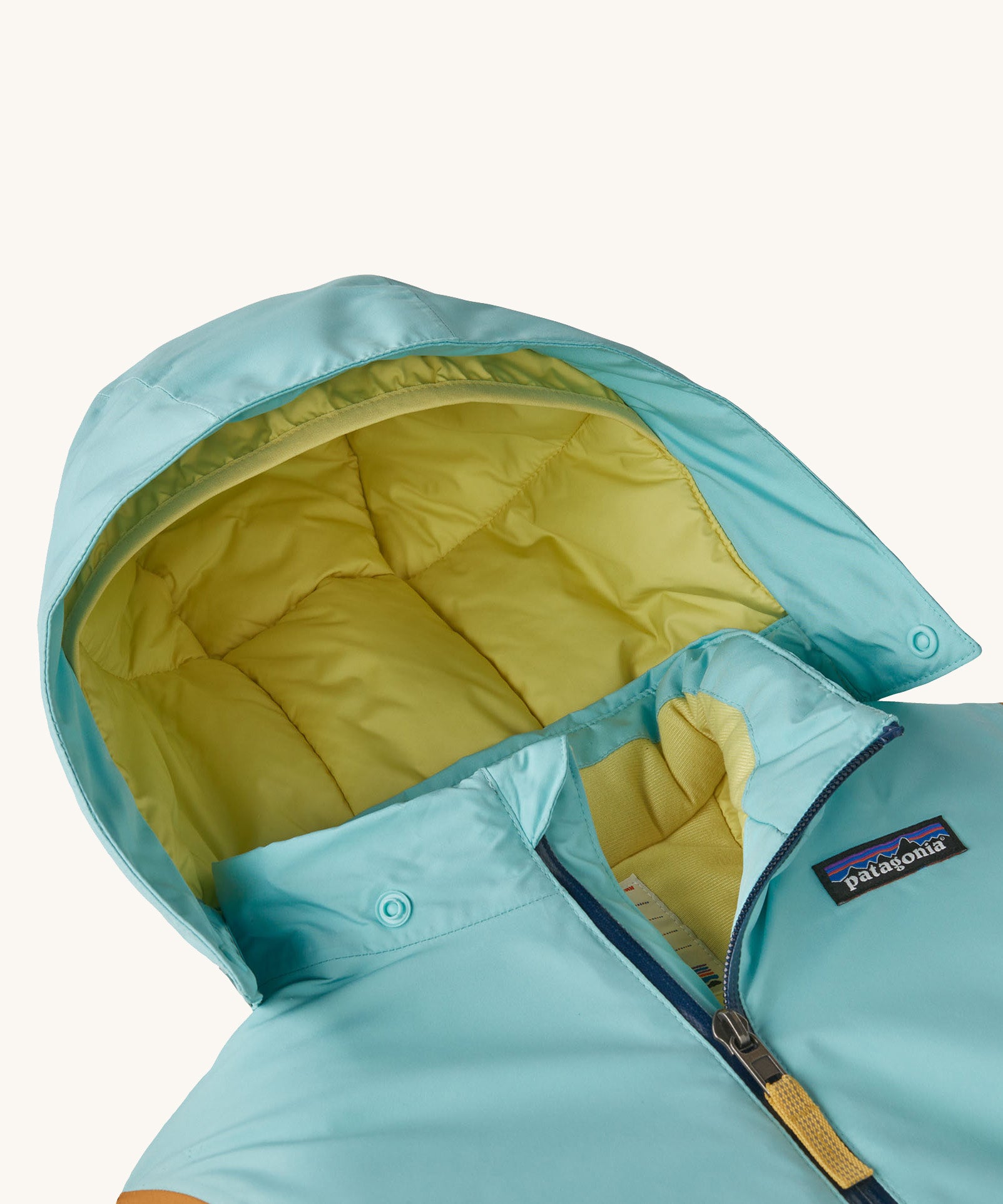 Patagonia Baby Snow Pile i ét stykke - Ny marineblå - Image 2