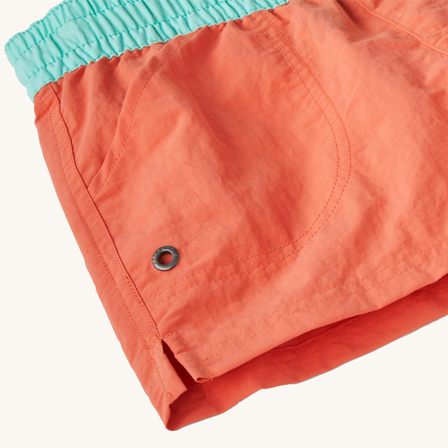 Patagonia Kids Costa Rica Baggies Shorts - Way Back / SunLit Pink - Image 2