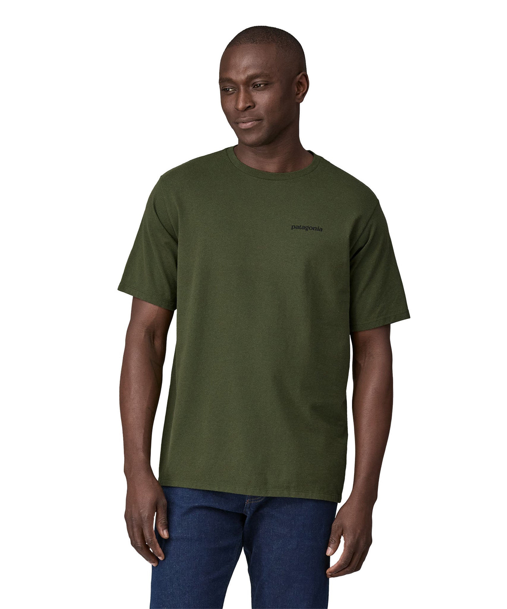 Patagonia mænds P-6-logo-ansvar-Tee-Redtail Rust - Image 2