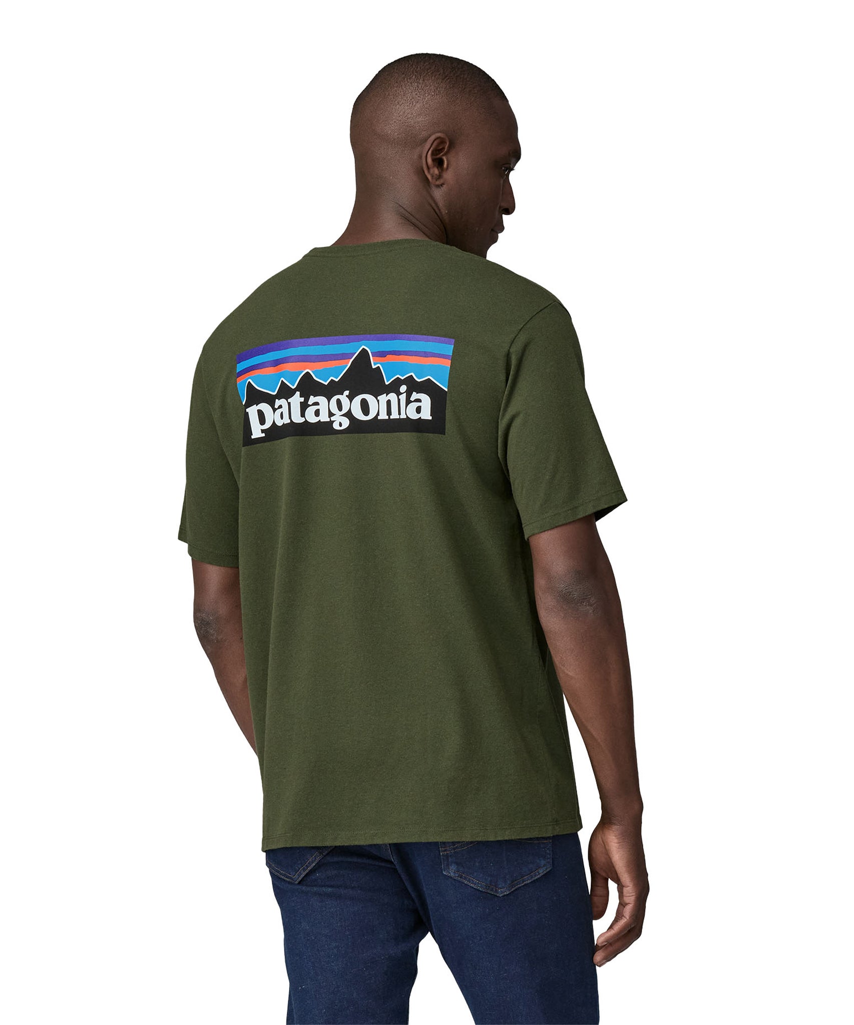 Patagonia mænds P-6-logo-ansvar-Tee-Redtail Rust - Image 3